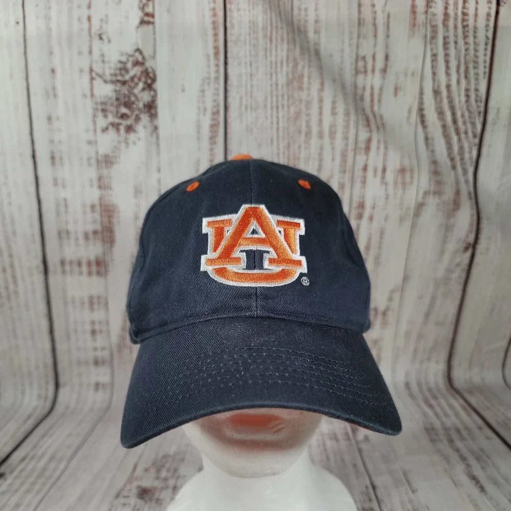 Auburn Ncaa Football HMI Headwear Orange Blue Adjustable Hat Cap‎
